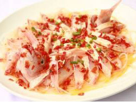 Cá điêu hồng hấp cay