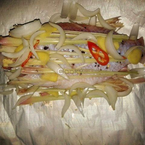 Cách làm cá diêu hồng nướng giấy bạc