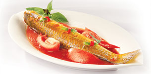 Cá đối kho cà chua