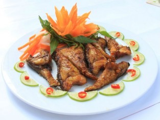 Cá đuối nướng ớt