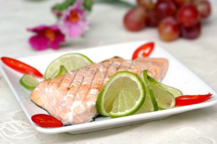 Cá hồi nướng kiểu Nhật