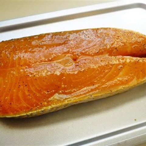 Cách làm cá hồi nướng nghệ