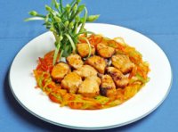 Cá hồi nướng tương ớt