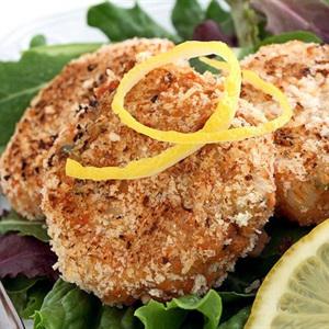 Cách làm cá hồi viên chiên