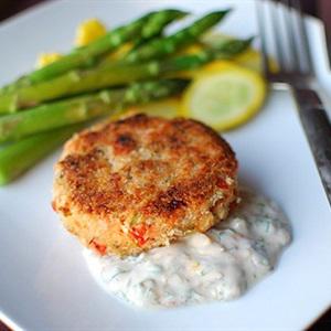 Cách làm cá hồi viên chiên