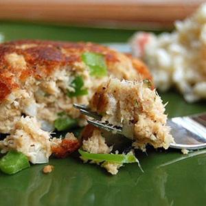 Cách làm cá hồi viên chiên