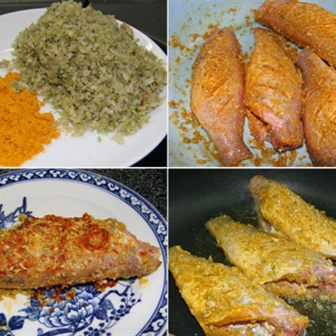 Cách làm cá hường chiên sả