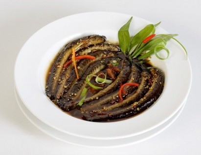 Cá kèo kho rau răm