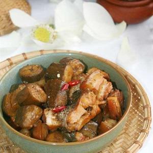 Cách làm cá kho chuối xanh