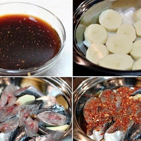 Cách làm cá kho củ cải kiểu Hàn
