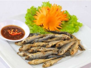 Cá linh chiên giòn