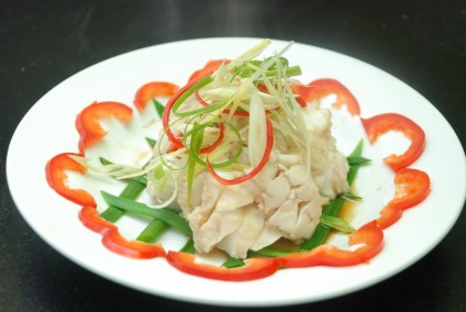 Cá lóc hấp sả chanh