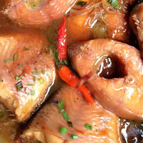 Cách làm cá lóc kho mía