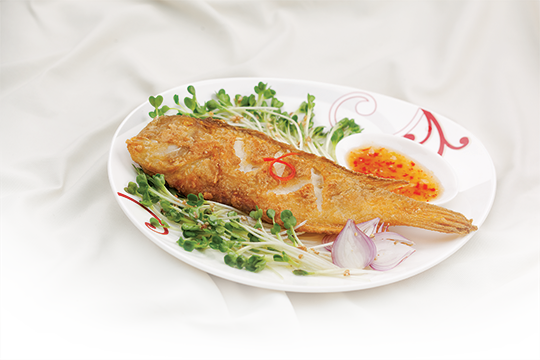 Cá mó chiên giòn