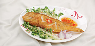 Cá mó chiên giòn