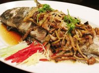 Cá mú chưng gừng