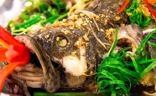 Cá mú hấp hồng kông vị ngon khơi bừng vị giác