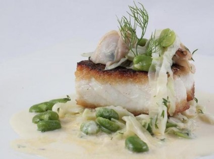 Cá mú sốt nghêu