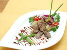 Cá ngừ sốt tiêu xanh