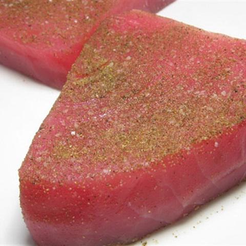 Cách làm cá ngừ tẩm mè áp chảo