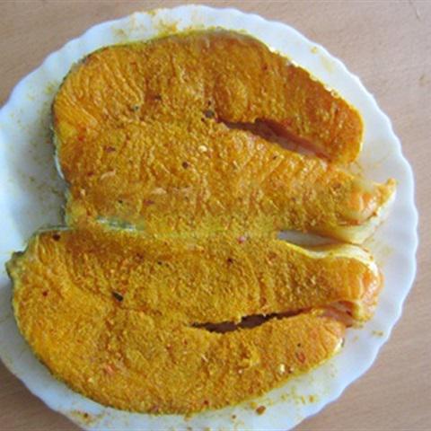 Cách làm cá nướng nghệ