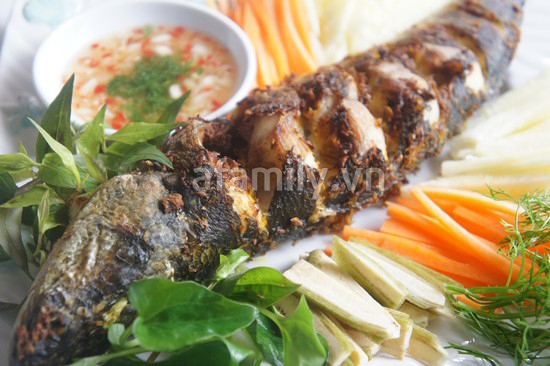 Cá nướng riềng sả - món nhậu cuối tuần