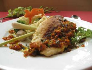 Cá nướng sốt ớt chuông