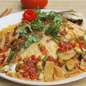 Cách làm cá om nấm và cà chua