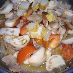 Cách làm cà om thịt ba chỉ