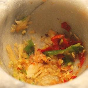 Cách làm cà pháo trộn mắm nêm