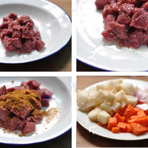 Cách làm cà ri bò