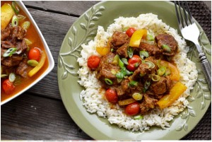 Cà ri bò chuẩn vị Ấn