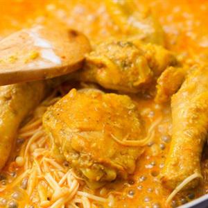 Cách làm cà ri đỏ kiểu Thái