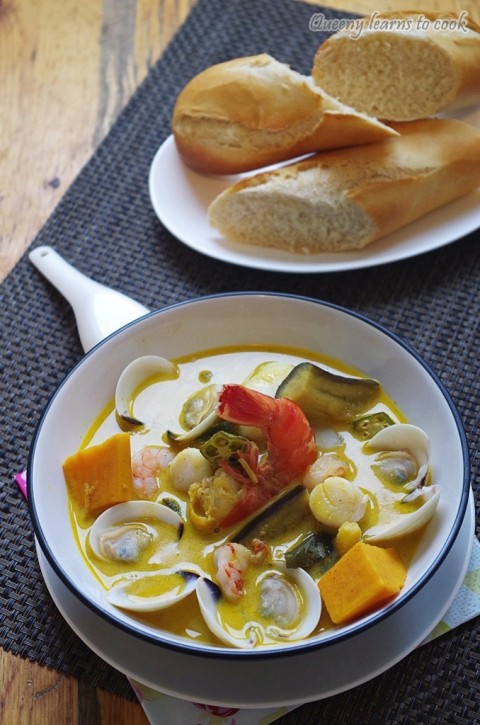 Cà ri ếch ngon bổ dưỡng