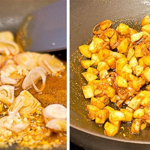 Cách làm cà ri tôm