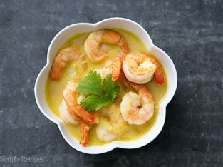 Cà-ri tôm vừa thổi vừa ăn