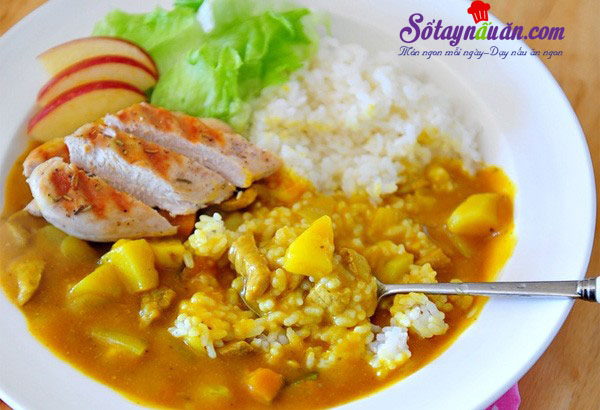 Cà ri với gà nướng – sức hấp dẫn không thể chối từ