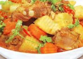 Cà ri xương heo thơm lừng