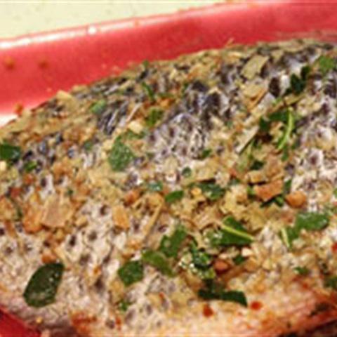 Cách làm cá rô phi chiên sả và lá chanh