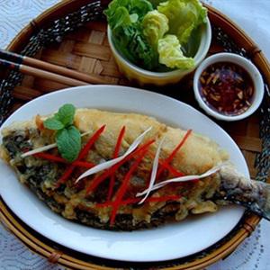 Cách làm cá rô phi nhúng bột chiên giòn