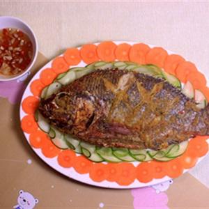 Cách làm cá rô phi nướng sả ớt