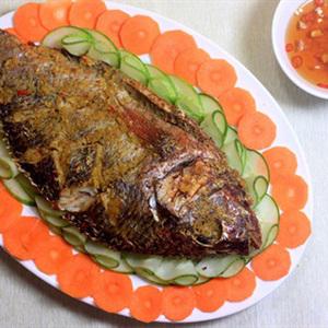 Cách làm cá rô phi nướng sả ớt