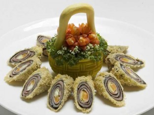 Cà-rốt cuộn rong biển