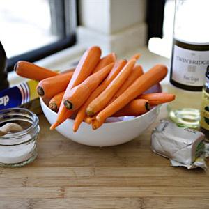 Cách làm cà rốt nướng giấy bạc