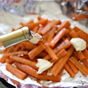 Cách làm cà rốt nướng giấy bạc