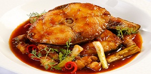 Cá thu kho cà tím