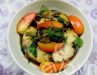 Cá thu kho cải chua