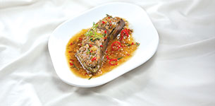 Cà tím hấp nước tương tỏi