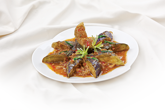 Cà tím kho chua cay