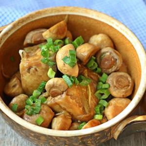 Cách làm cà tím kho nấm mỡ